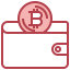 Bitcoin wallet Ikona 64x64