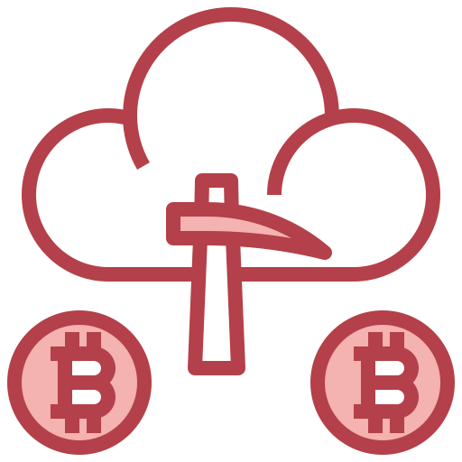 Cloud mining 图标