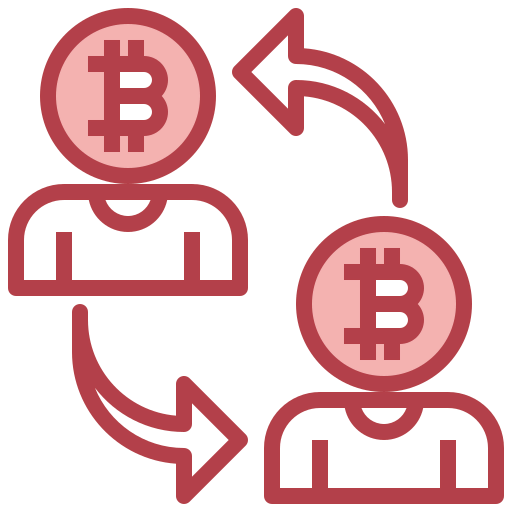 Peer to peer icon