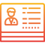 Id card icon 64x64