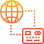 Money transfer icon 64x64