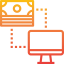 Money transfer icon 64x64