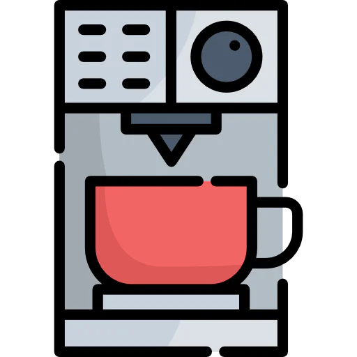 Coffee machine icon