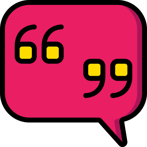 Speech bubble icon