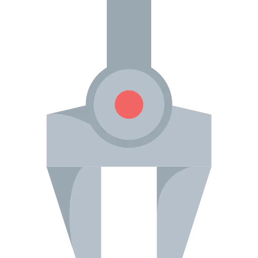 Robotic arm icon