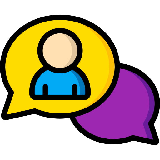 Speech bubbles icon