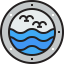 Boat porthole icon 64x64