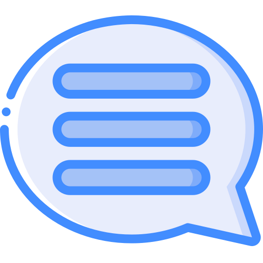 Speech bubble icon