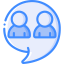 Speech bubble ícone 64x64