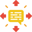 Speech balloon icon 64x64