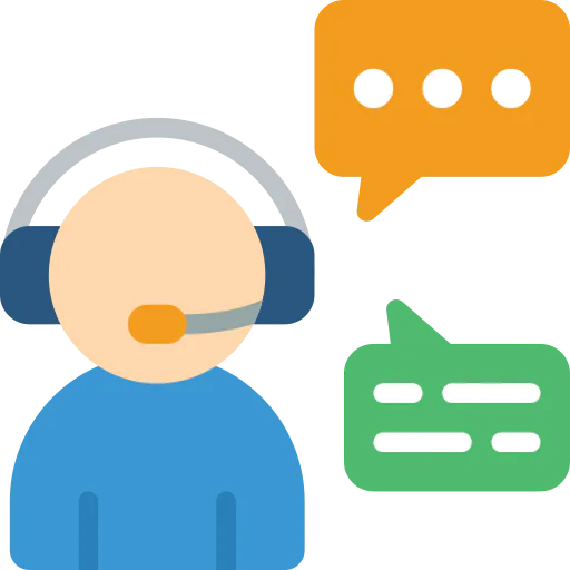 Customer service agent icon