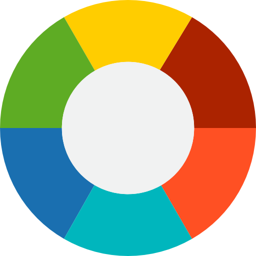 Circular chart icône