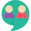 Speech bubble icon 64x64