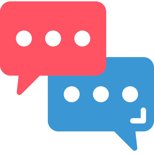 Speech bubbles icon