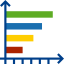 Bar chart 图标 64x64