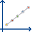 Line graph アイコン 64x64