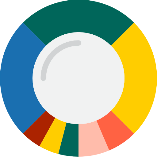 Circular chart 图标