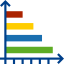 Bar chart 图标 64x64