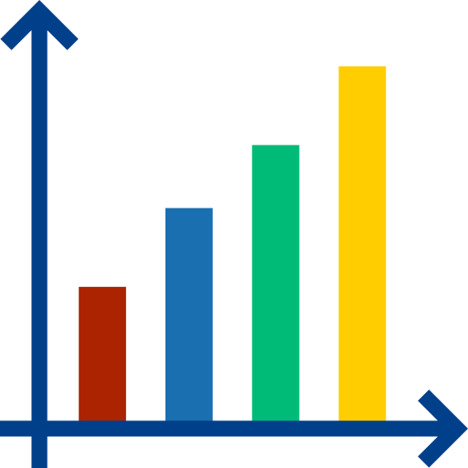Bar chart Ikona
