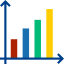 Bar chart 图标 64x64