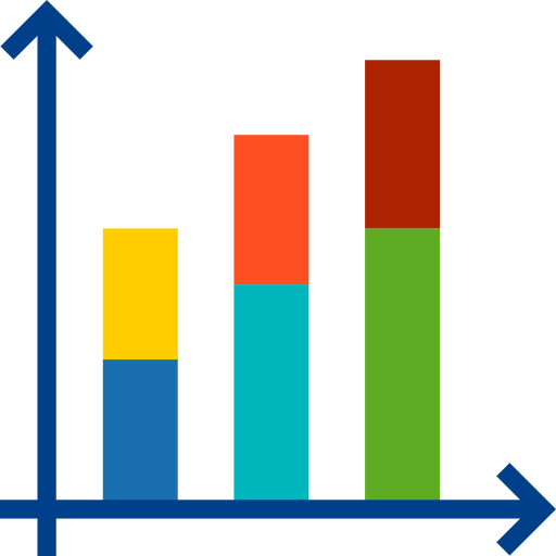 Bar chart Ikona