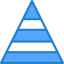 Pyramid chart 图标 64x64