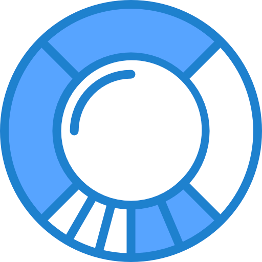Circular chart icône