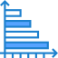 Bar chart 图标 64x64