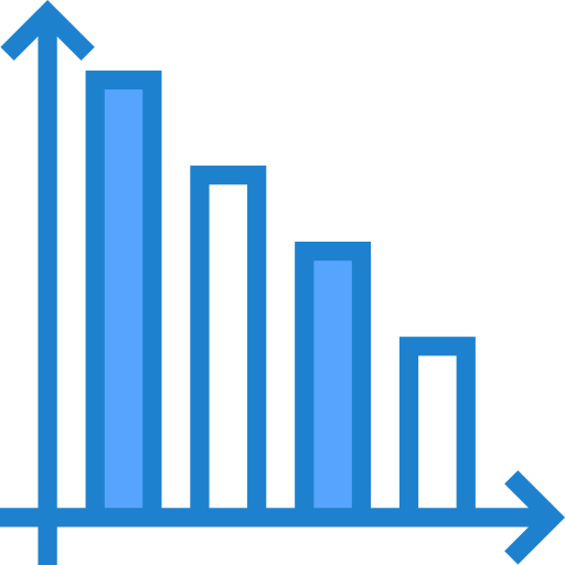 Bar chart biểu tượng