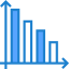 Bar chart 图标 64x64