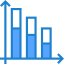 Bar chart 图标 64x64