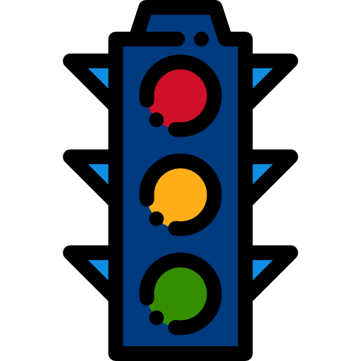Traffic light icon