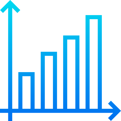 Bar chart Ikona