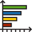 Bar chart 图标 64x64