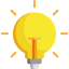 Light bulb icon 64x64