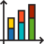 Bar chart 图标 64x64
