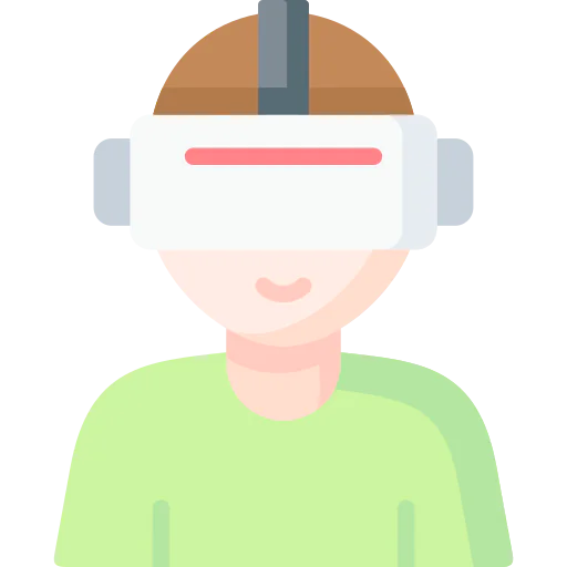 Virtual reality icon