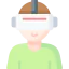 Virtual reality icon 64x64