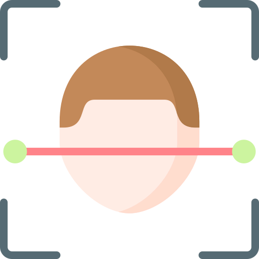 Face scan biểu tượng