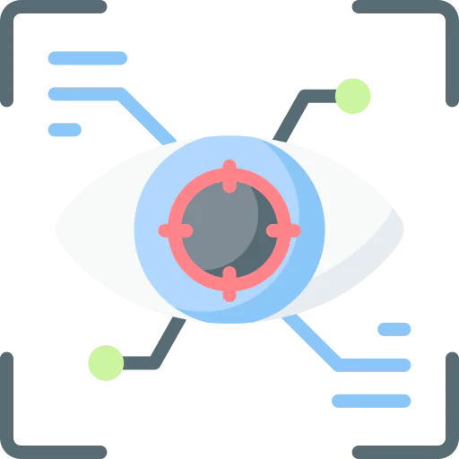 Eye scan icon