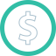 Dollar icon 64x64