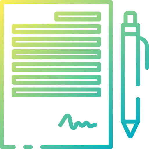 Contract icon