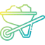 Wheelbarrow icon 64x64