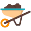 Wheelbarrow icon 64x64