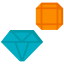 Precious stones icon 64x64