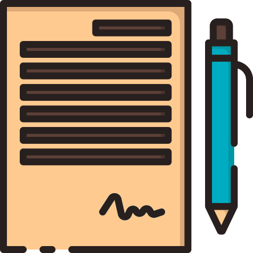 Contract icon