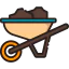 Wheelbarrow icon 64x64