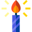 Birthday candle іконка 64x64