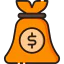 Money bag icon 64x64