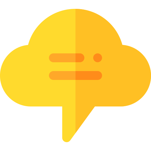 Speech bubble icon